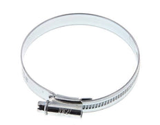 60 - 80 mm Hose Clamp with a Galvanised Steel 12 mm band - Ideal [5 Pieces]