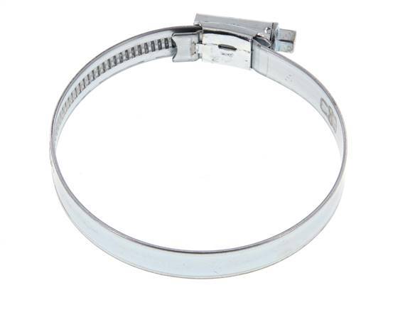 60 - 80 mm Hose Clamp with a Galvanised Steel 12 mm band - Ideal [5 Pieces]