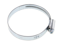 60 - 80 mm Hose Clamp with a Galvanised Steel 12 mm band - Ideal [5 Pieces]