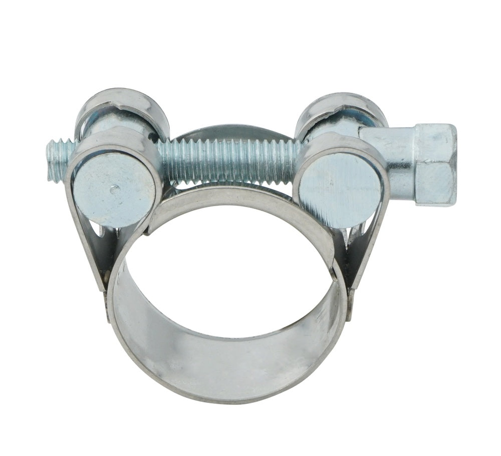 Abrazadera de manguera de 31 - 34 mm con banda de acero inoxidable 430 de 18 mm - Norma [2 Piezas]