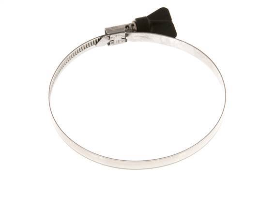 90 - 110 mm Hose Clamp with a Stainless Steel 304 9 mm band With Butterfly Handle - Norma [2 Pieces]