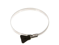 90 - 110 mm Hose Clamp with a Stainless Steel 304 9 mm band With Butterfly Handle - Norma [2 Pieces]