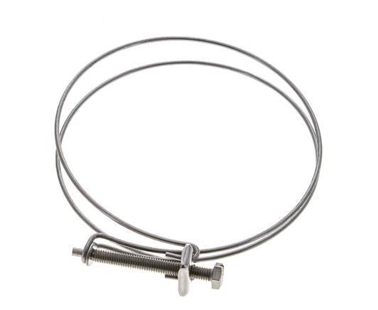 118 - 125 mm Hose Clamp Stainless Steel 304