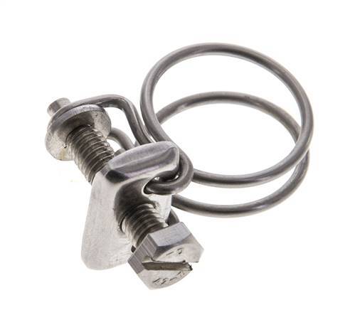 20 - 24 mm Hose Clamp Stainless Steel 304 [2 Pieces]