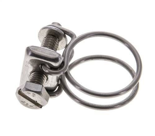 20 - 24 mm Hose Clamp Stainless Steel 304 [2 Pieces]