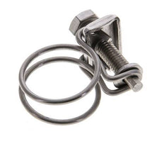 20 - 24 mm Hose Clamp Stainless Steel 304 [2 Pieces]