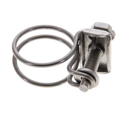 20 - 24 mm Hose Clamp Stainless Steel 304 [2 Pieces]