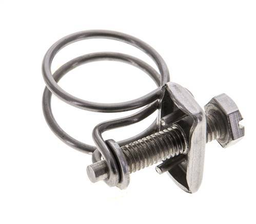 20 - 24 mm Hose Clamp Stainless Steel 304 [2 Pieces]