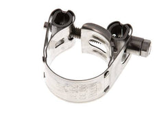 abrazadera de manguera de 29 - 31 mm con banda de acero inoxidable 304 de 18 mm - Norma