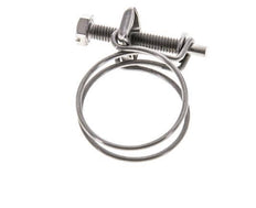 abrazadera de manguera de 33 - 37 mm Acero inoxidable 304