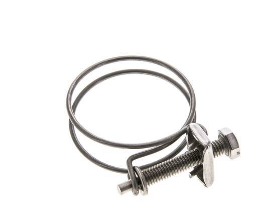 abrazadera de manguera de 43 - 48 mm Acero inoxidable 304
