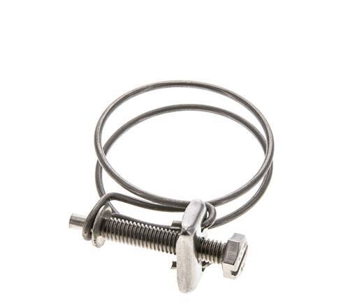 abrazadera de manguera de 43 - 48 mm Acero inoxidable 304
