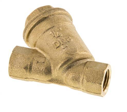 G1/4'' Filtro en Y 0.5mm Latón NBR 20bar