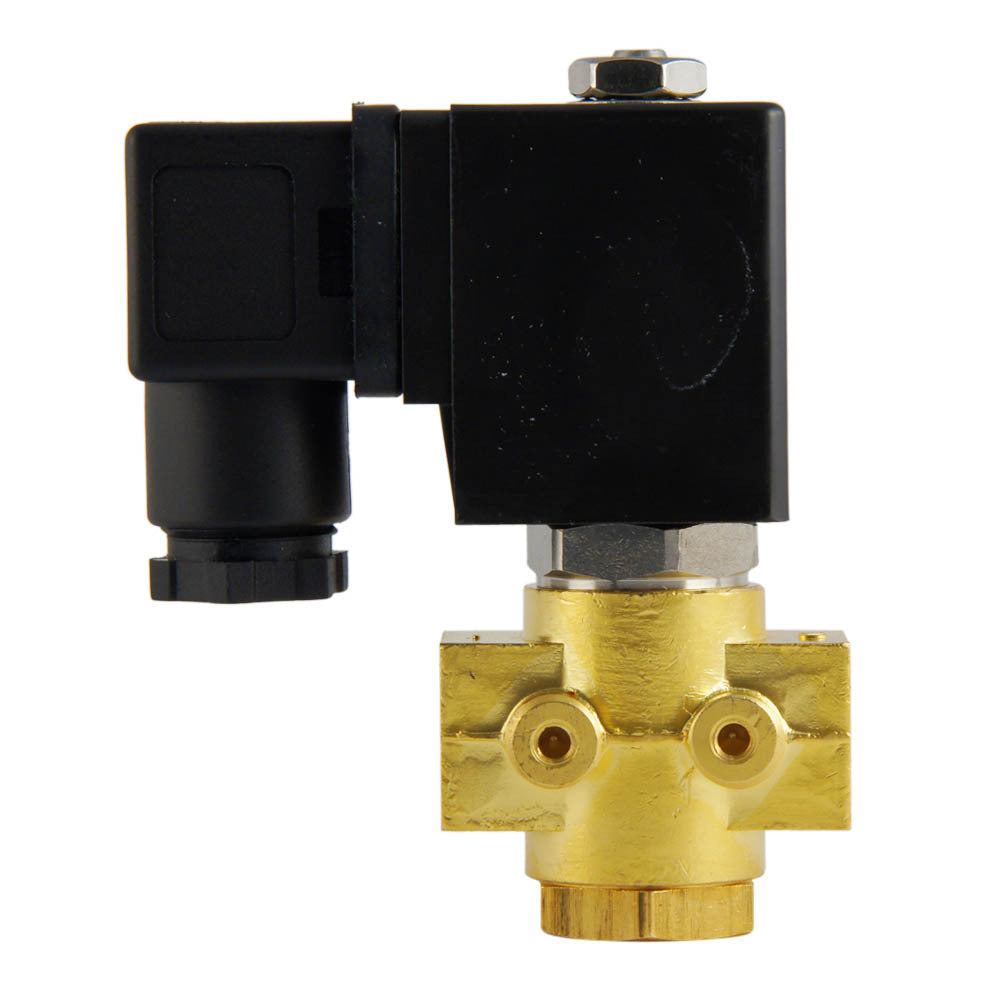 Electroválvula ST-DB 1/4'' NO latón FKM 0-12bar 230V AC