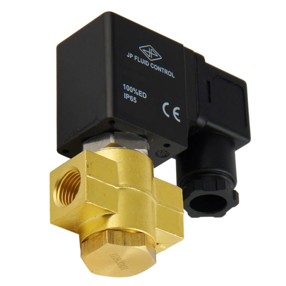 Electroválvula ST-DB 1/4'' NO latón FKM 0-12bar 230V AC