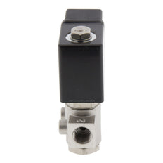 Electroválvula ST-DB 1/4'' NO acero inoxidable EPDM 0-12bar 12V DC