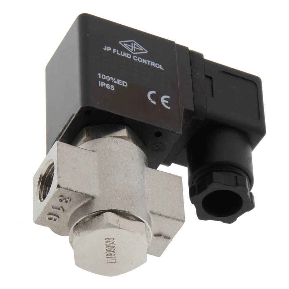 Electroválvula ST-DB 1/4'' NO acero inoxidable EPDM 0-12bar 380V AC