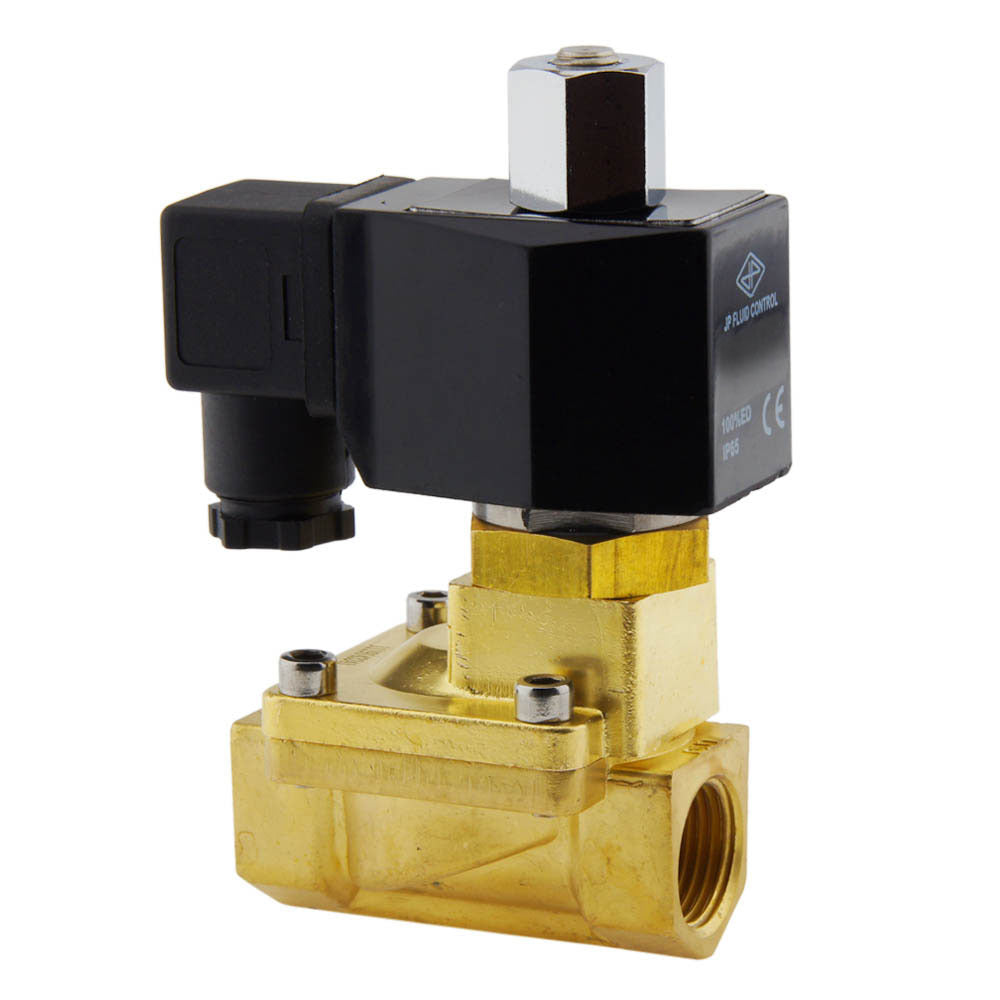 Electroválvula ST-IB 1/2'' NO latón EPDM 0,5-13bar 380V AC