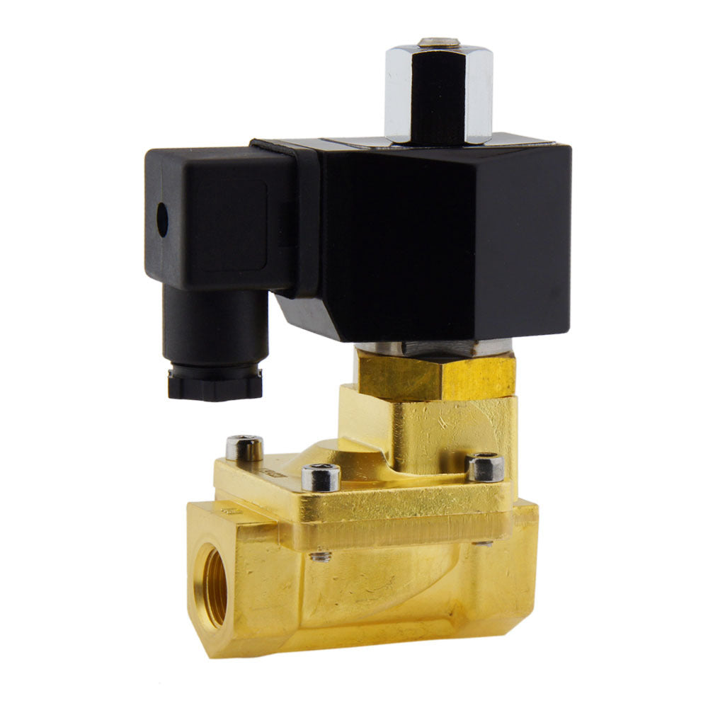 Electroválvula ST-IB 3/8'' NO latón FKM 0,5-13bar 230V AC
