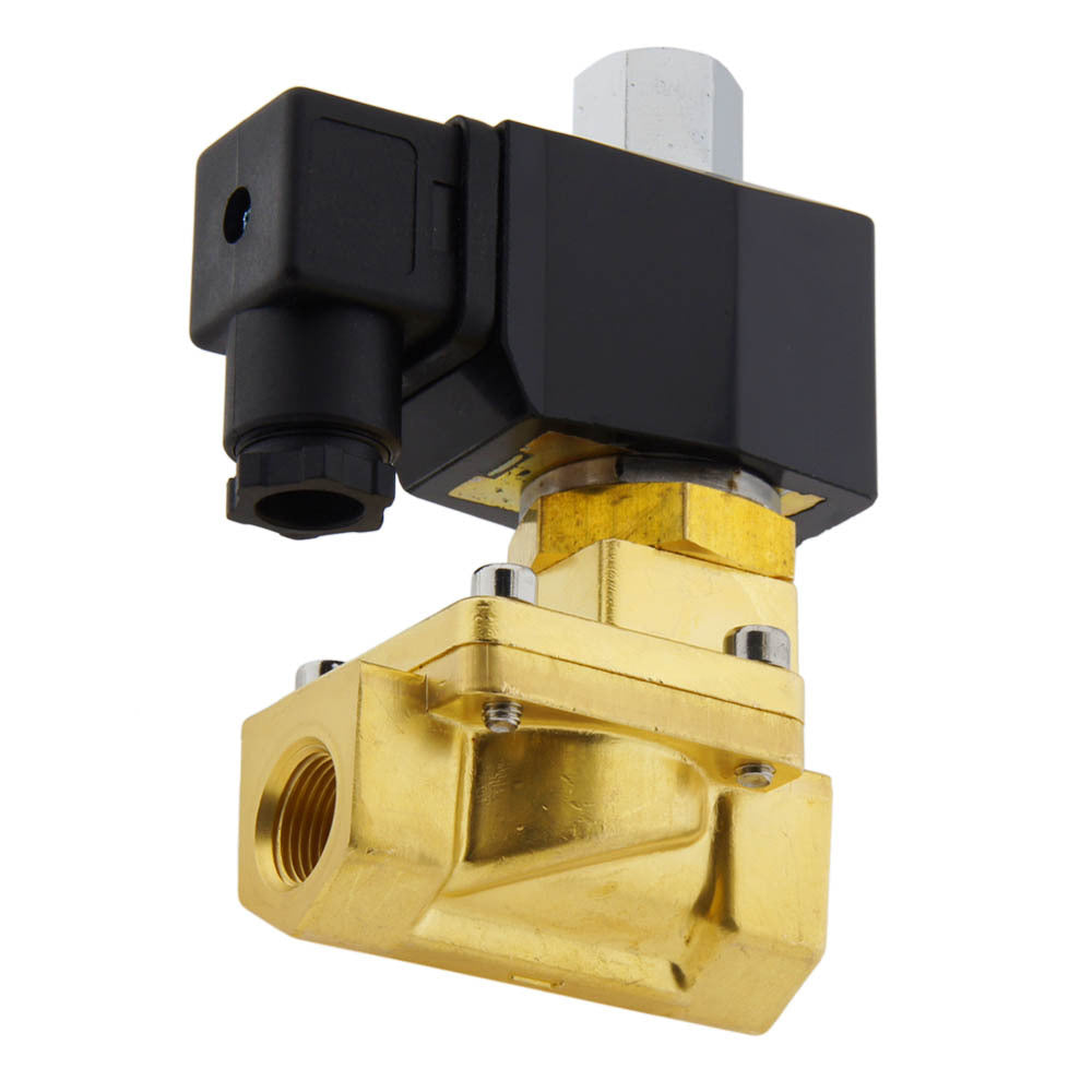 Electroválvula ST-IB 3/8'' NO latón FKM 0,5-13bar 230V AC