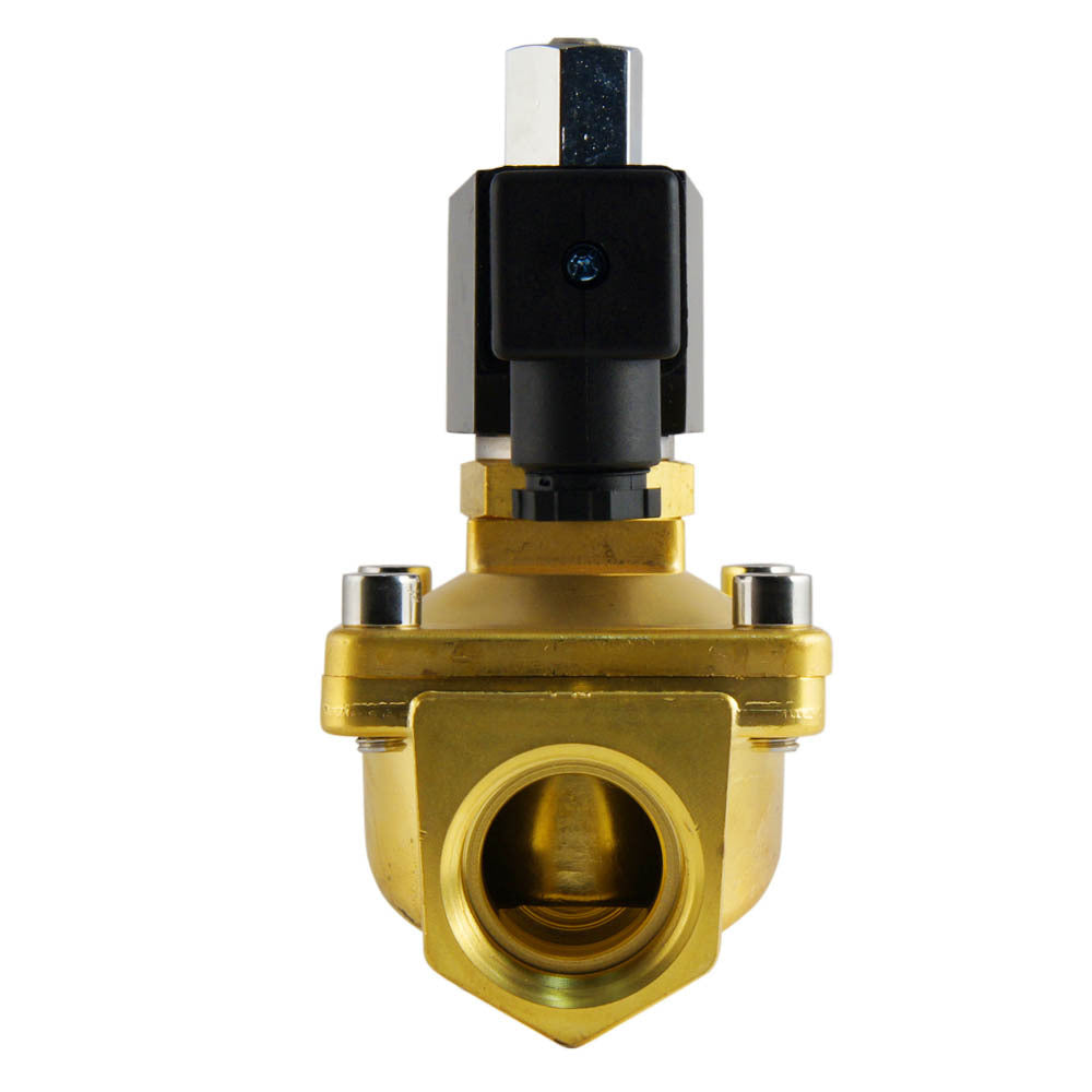 Electroválvula ST-IB 1'' NO latón FKM 0,5-13bar 120V AC