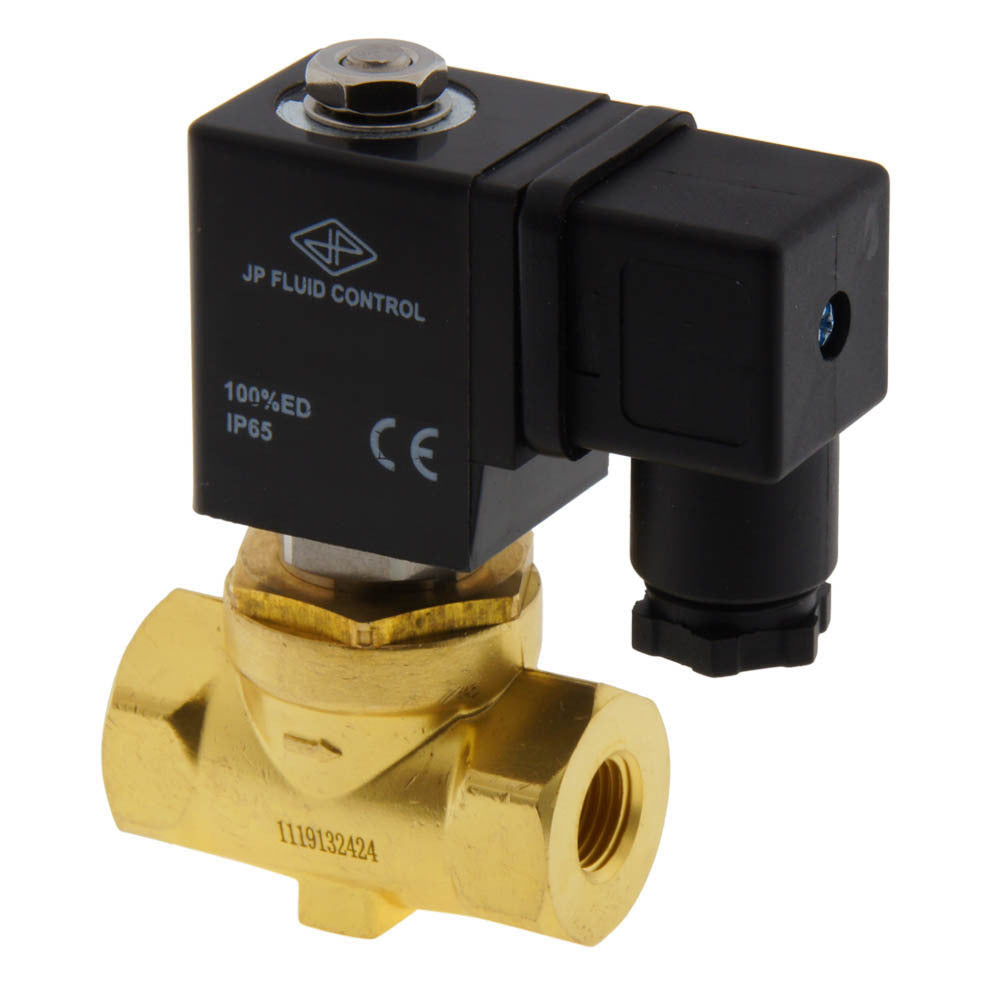 Electroválvula ST-SA 1/4'' latón EPDM 0-10bar 12V DC
