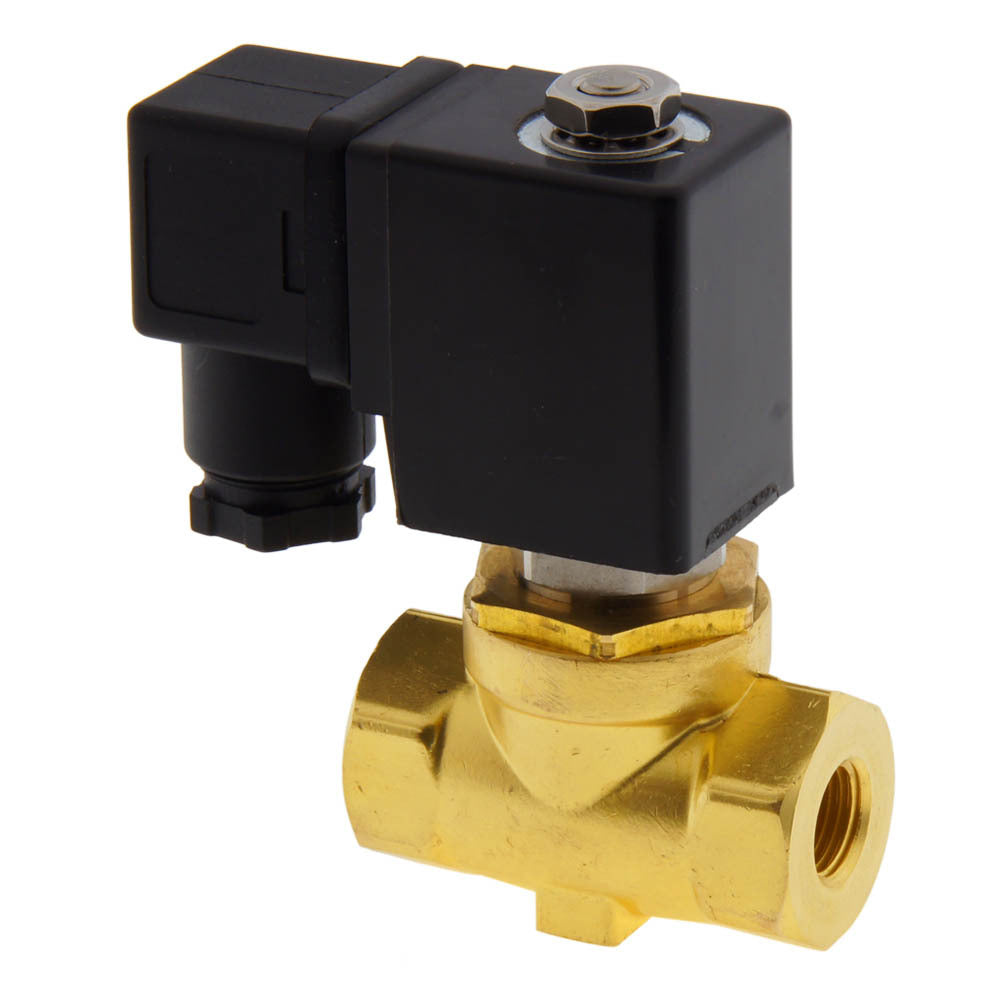 Electroválvula ST-SA 1/4'' latón EPDM 0-10bar 12V DC