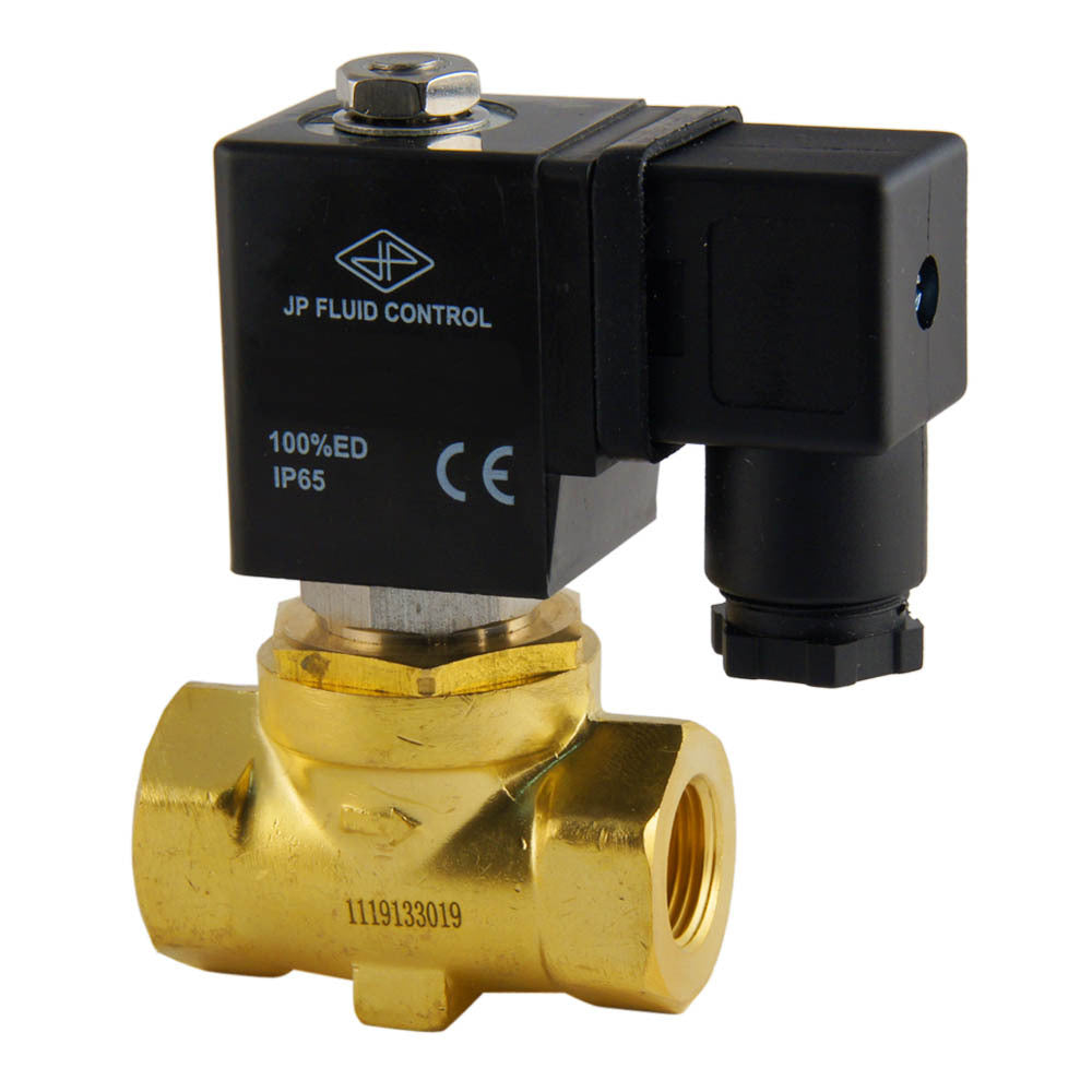 Electroválvula ST-SA 3/8'' latón FKM 0-16bar 230V AC