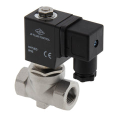 Electroválvula ST-SA 3/8'' acero inoxidable EPDM 0-10bar 24V DC
