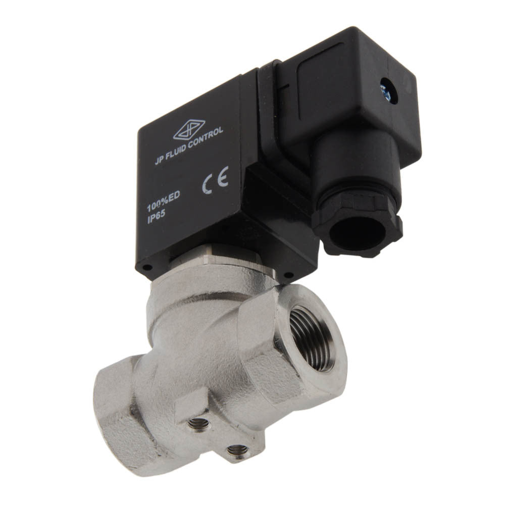 Electroválvula ST-SA 3/8'' acero inoxidable EPDM 0-10bar 24V DC