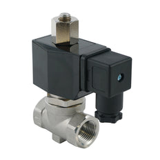 Electroválvula ST-SB 1/4'' NA acero inoxidable EPDM 0-10bar 24V CC