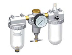 FRL G1/2'' 3200l/min 0,5-10,0bar/7-145psi Estándar 3