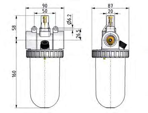 Lubricador G1'' Metal Estándar 3