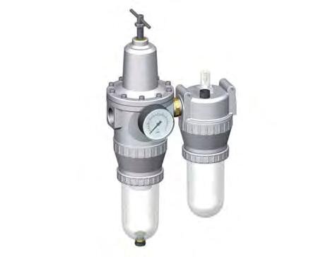 FRL G3/4'' 4000l/min 0,5-10,0bar/7-145psi Estándar 5