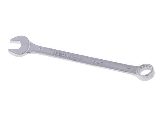 llave de boca Gedore de 12 mm con punta de caja acodada de 15 grados