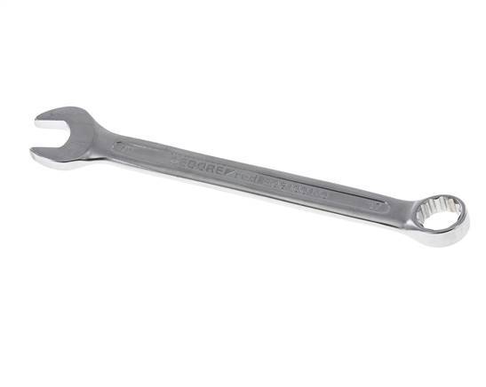 llave de boca roja de 17mm Gedore con punta de caja acodada de 15 grados