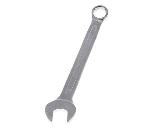 llave de boca roja de 19mm Gedore con punta de caja acodada de 15 grados