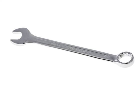 llave de boca roja de 27mm Gedore con punta de caja acodada de 15 grados