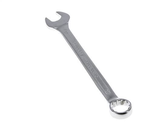 llave de boca roja de 27mm Gedore con punta de caja acodada de 15 grados