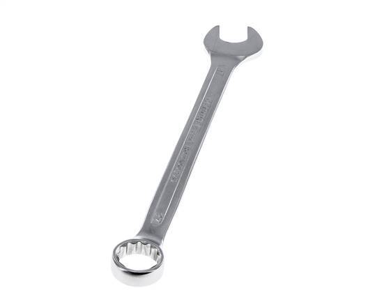 llave de boca roja de 27mm Gedore con punta de caja acodada de 15 grados
