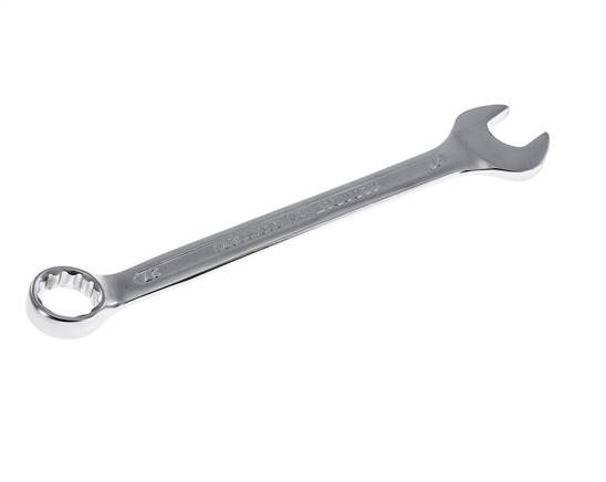 llave de boca roja de 27mm Gedore con punta de caja acodada de 15 grados