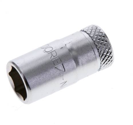 inserto de vaso de 1/4" Gedore para tornillos hexagonales exteriores de 8 mm
