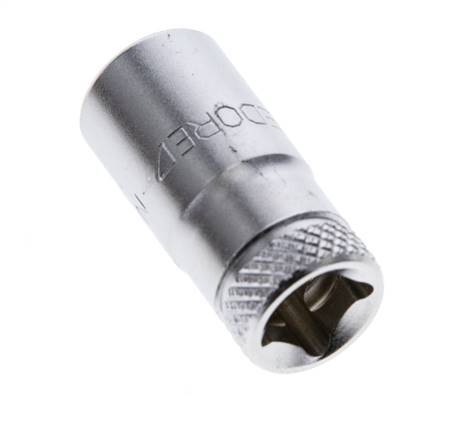 inserto de vaso de 1/4" Gedore para tornillos hexagonales exteriores de 8 mm