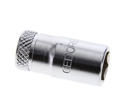 inserto de vaso de 1/4" Gedore para tornillos hexagonales exteriores de 8 mm