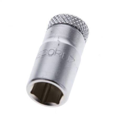 inserto de vaso de 1/4" Gedore para tornillos hexagonales exteriores de 8 mm