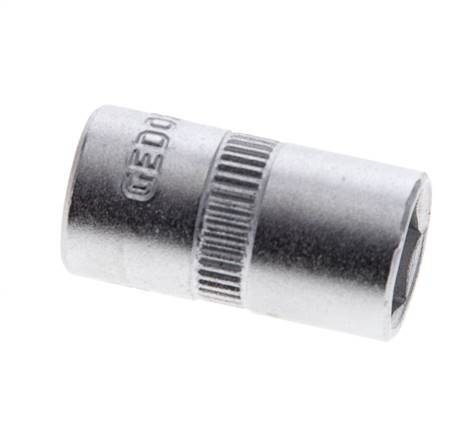inserto de vaso de 1/4" Gedore para tornillos hexagonales exteriores de 9 mm