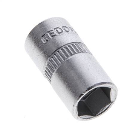 inserto de vaso de 1/4" Gedore para tornillos hexagonales exteriores de 9 mm