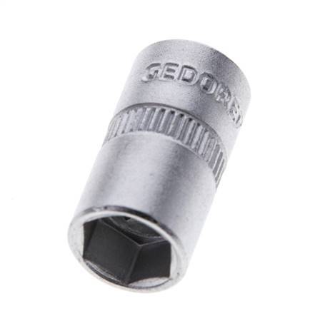 inserto de vaso de 1/4" Gedore para tornillos hexagonales exteriores de 9 mm