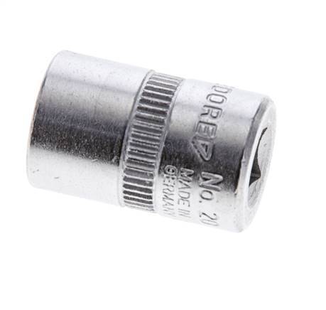 inserto de vaso de 1/4" Gedore para tornillos hexagonales exteriores de 11 mm