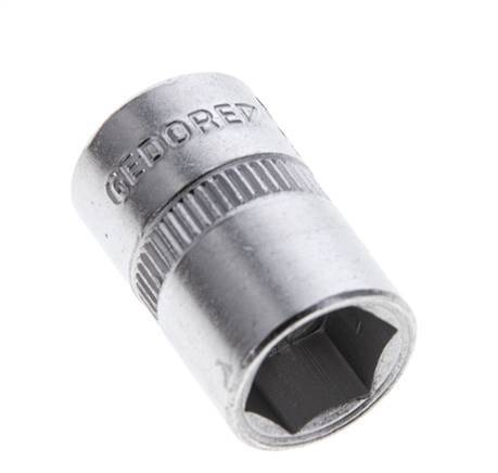 inserto de vaso de 1/4" Gedore para tornillos hexagonales exteriores de 11 mm